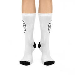 Cushioned Crew Socks - Protect The Puss -  One Size Fits All (Women's 5 to Men's 12)